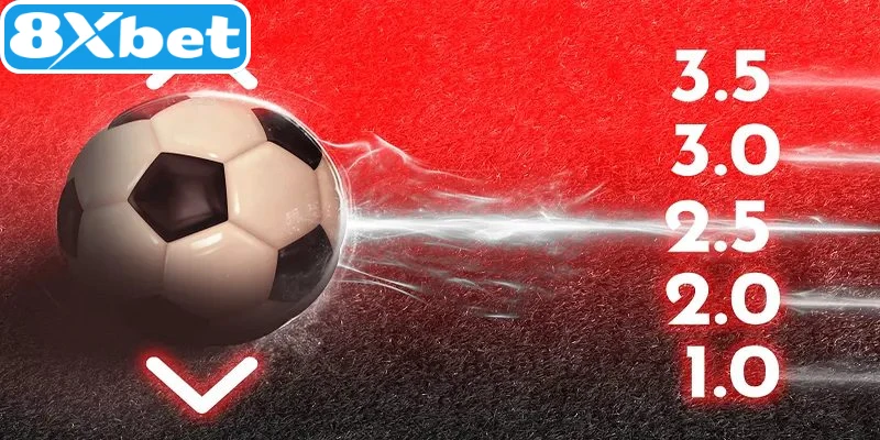 Under/Over 3.5 là một dạng cược tài xỉu phổ biến trong bóng đá